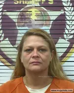 Booking photo of Mary Ballew, Polk County, Aug 4, 2021