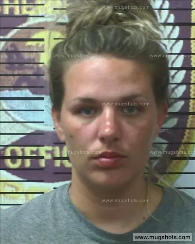 Booking photo of Heather Cathey, Polk County, May 28, 2019