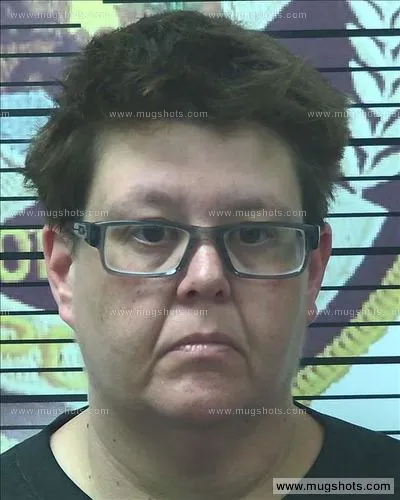 Booking photo of Julie Akins, Polk County, May 12, 2018