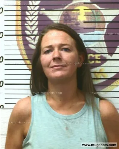 Booking photo of Christy Coy, Polk County, Aug 7, 2019
