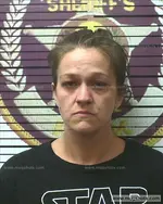 Booking photo of Heather Carver, Polk County, May 5, 2019