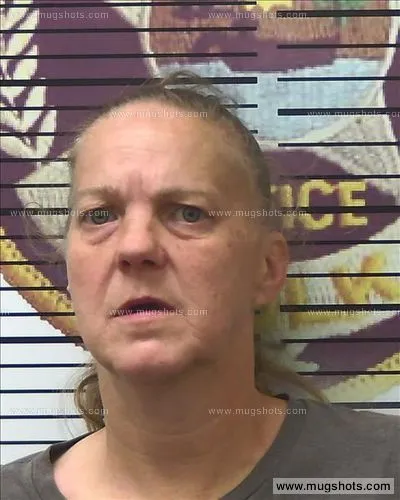 Booking photo of Katherine Burrell, Polk County, May 14, 2017