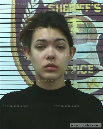 Booking photo of Hailey Allrid, Polk County, Feb 20, 2022