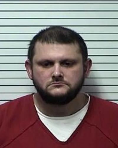 Booking photo of Daniel Luke Blevins, Rhea County, Feb 11, 2026