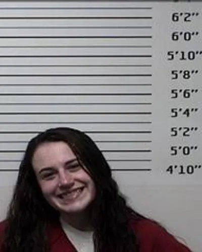 Booking photo of SIERA NICOLE HARBORT, Rhea County, Oct 21, 2025