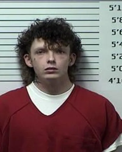 Booking photo of JACOB CRABTREE, Rhea County, Oct 6, 2025