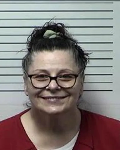 Booking photo of TINA RENAE MOWERY, Rhea County, Oct 7, 2025