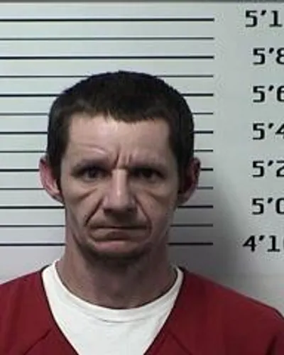 Booking photo of Justin Lee Thompson, Rhea County, Feb 10, 2026