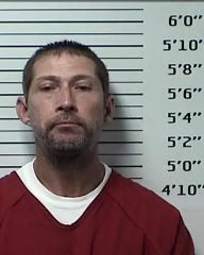 Booking photo of ERIC TIMOTHY GILES, Rhea County, Oct 7, 2025