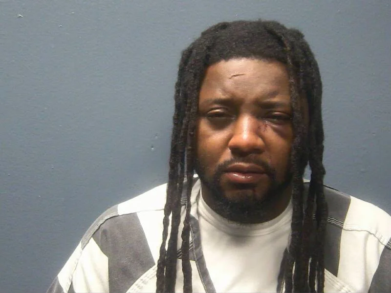 Booking photo of Derek Rusher, Sevier County, 2026-02-21