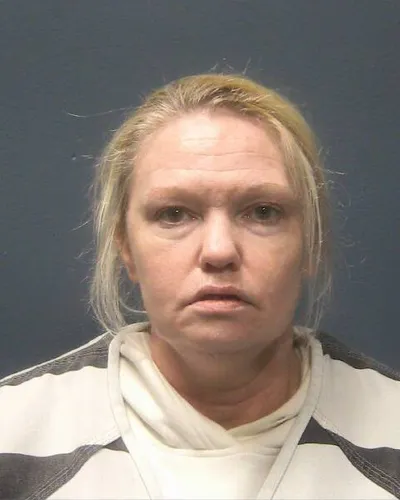 Booking photo of Crystal Lee Seiber, Sevier County, Feb 16, 2026